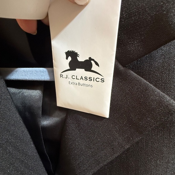 R.J. Classics Equestrian Hunt Coat in black (Size 10) - Picture 4 of 9